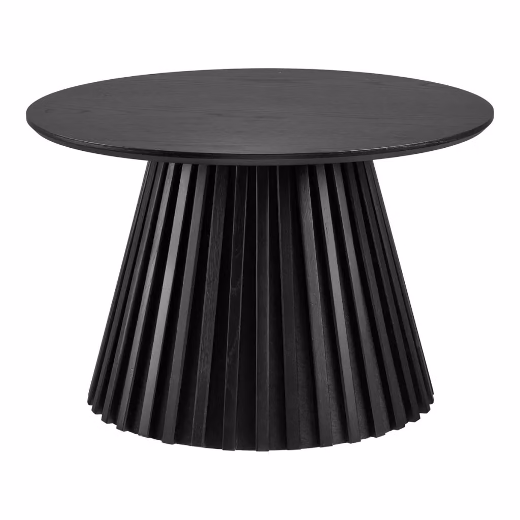 Tavolino da salotto Osaka Vikasa Home in rovere e MDF nero e marrone, L/P/H: 70 x 45 x 20 cm – 2