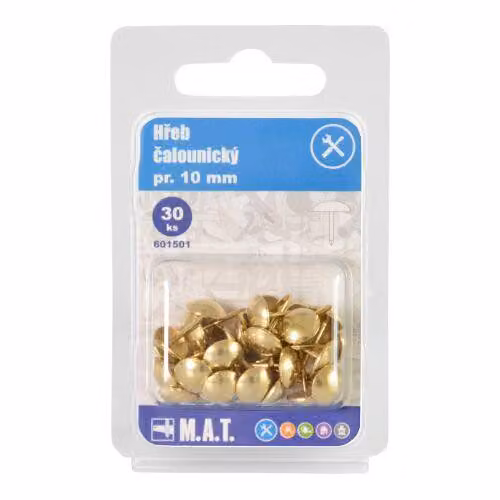 chiodi per tappezzeria diametro 10mm Ms (30pz)