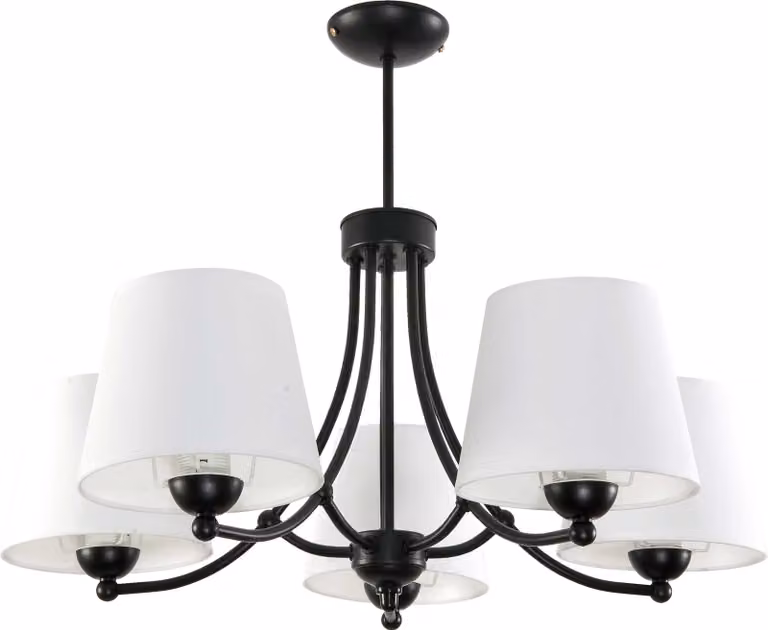 Lampada da soffitto nera AUGUSTO 11-670