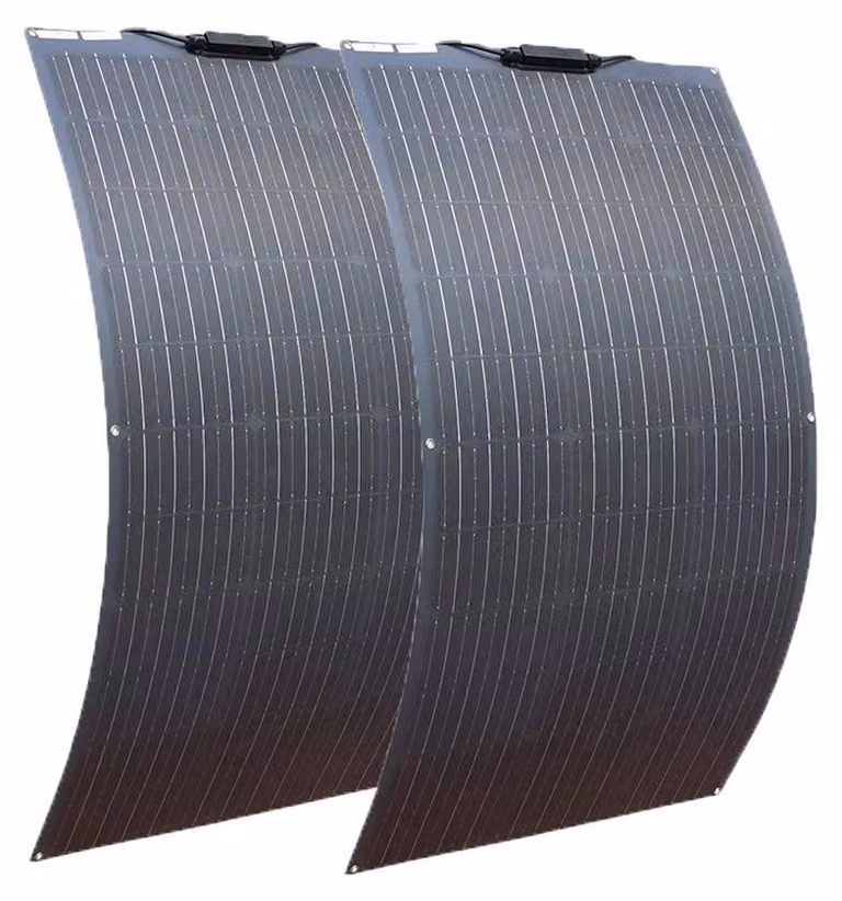 Pannello solare - Pannelli solari - Energia solare - Modulo fotovoltaico da 18V - Flessibile - Silicio monocristallino