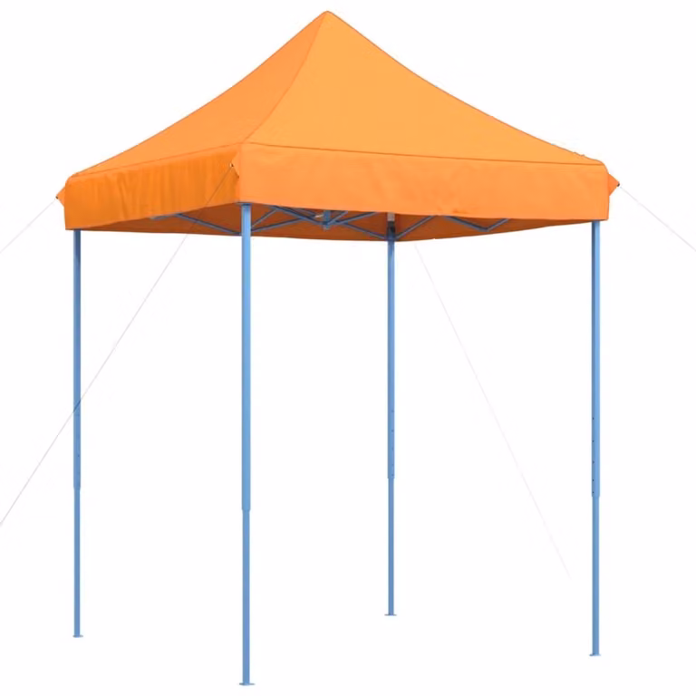 Tenda da Festa Pieghevole Pop-Up Arancione 200x200x306 cm