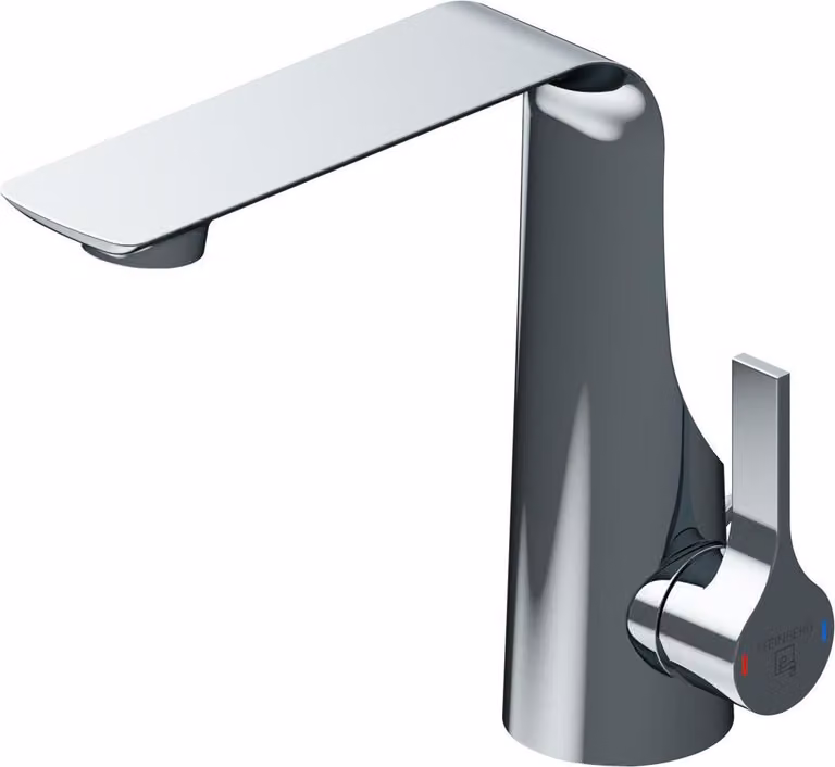 Steinberg Série 290 Mitigeur de lavabo, avec cartouche céramique, avec garniture de vidage, saillie 150mm, 2901000, 2901000
