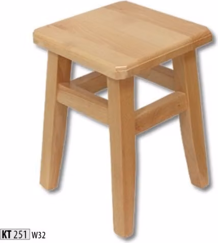Hocker Sitzmöbel Holz Massiv Echtholz Stuhl Sitz Holzhocker Holzstuhl Sitzhocker