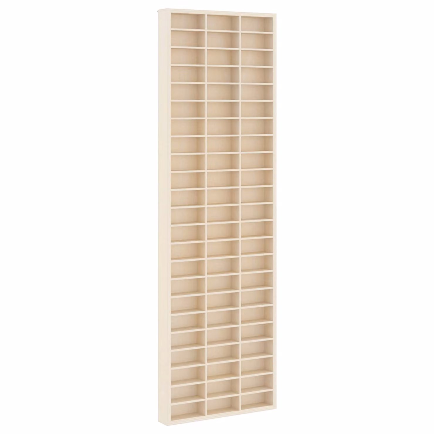 Vetrina da parete moderna vidaXL in MDF Beige L 30 cm x P 4,5 cm x H 96 cm