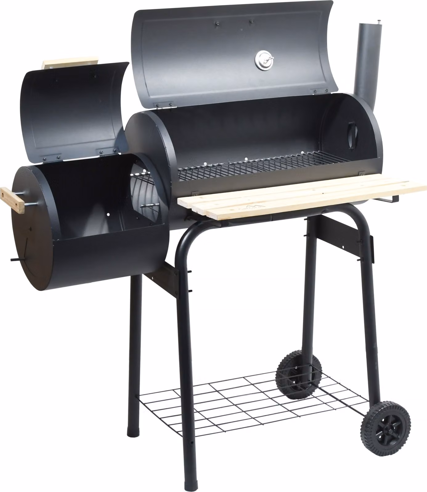 Cattara 13048 - SMOKIE griglia a carbone con affumicatoio