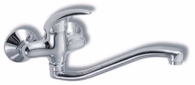 Miscelatore per lavello Novaservis 100 mm leva medicale Metalia 55 cromata 55074L,0