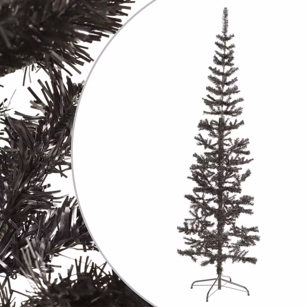 Maison Exclusive - Albero di Natale slanciato nero 240 cm