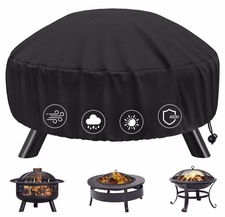 Copertura per braciere - 85 x 85 x 40 cm - Protezione leggera