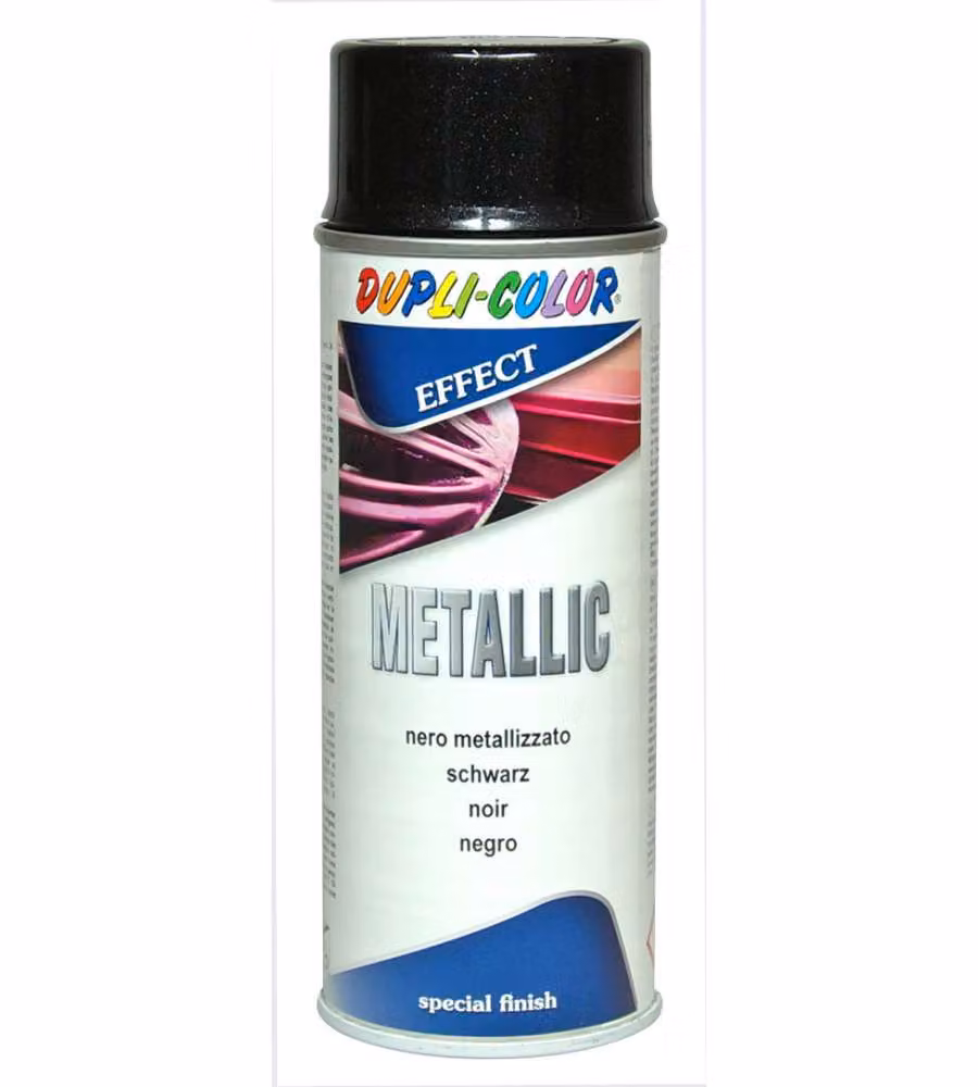 Motip Dupli Vernice Spray - Nero Metallizzato - 400 ML