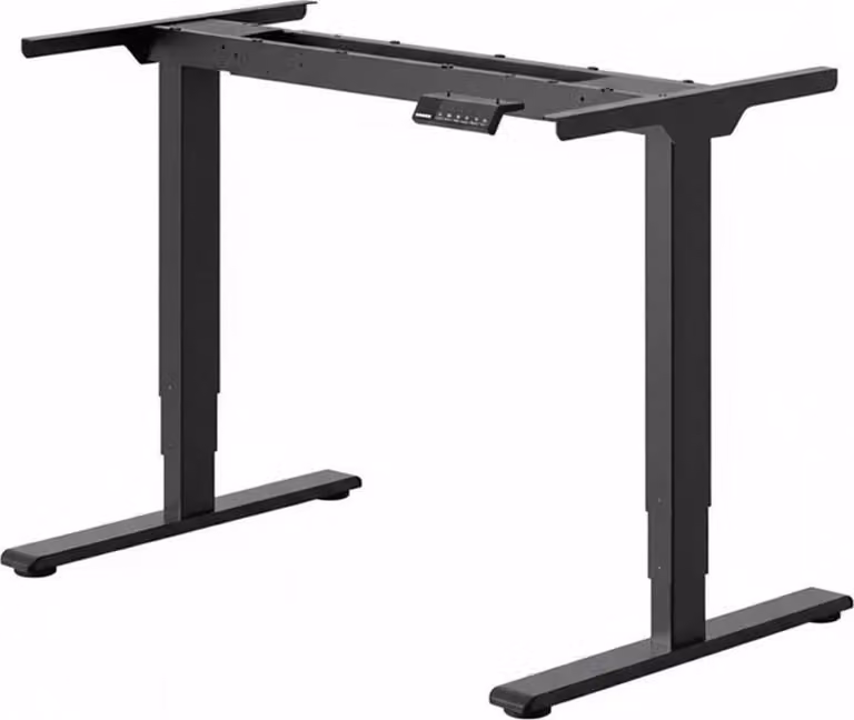 Tavolo regolabile in altezza ED5B-EU, senza piano, nero