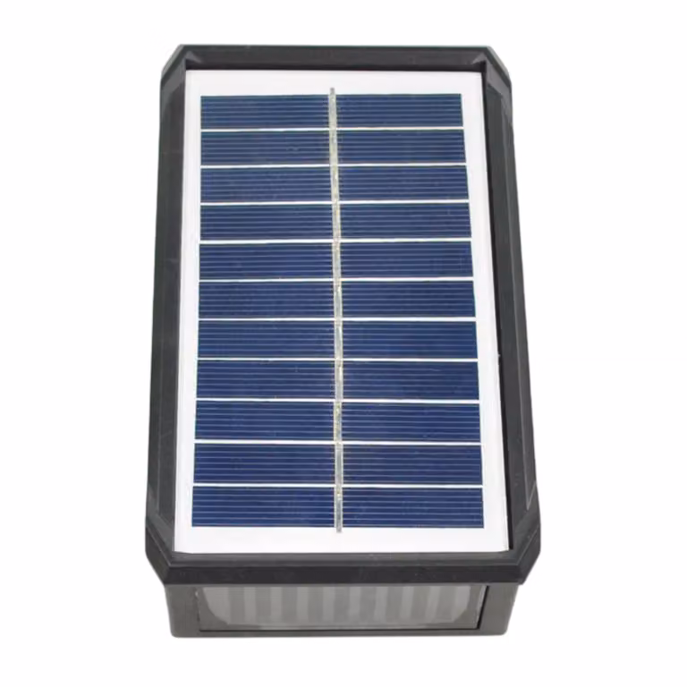 Lampada solare da parete impermeabile IP65 per esterni, 1200 mAh, 10-12 ore di illuminazione solare per esterni - ORALUMI Luce calda