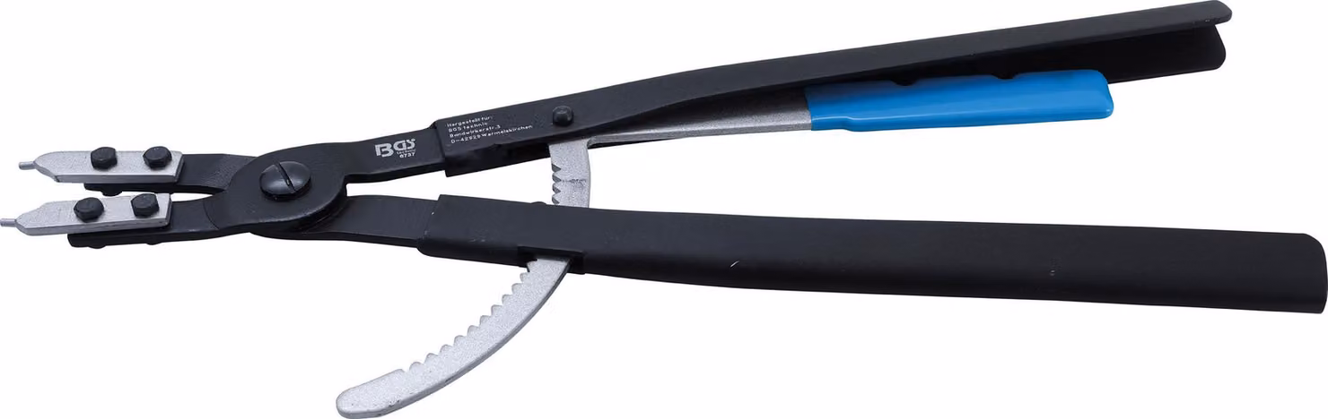 BGS Pinza per anelli elastici dritta per anelli elastici interni 500 mm - 6737