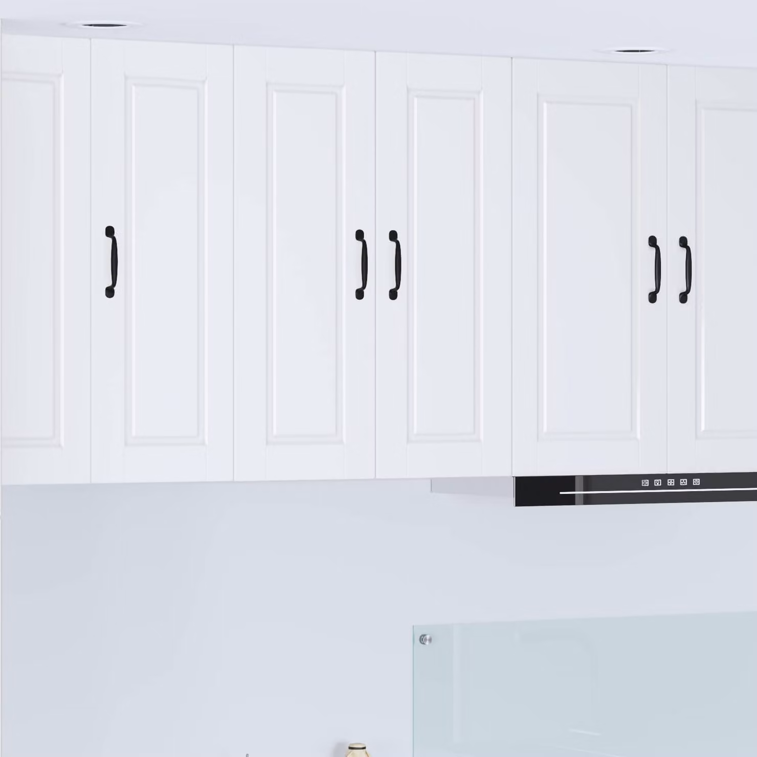 Armadietto a muro moderno vidaXL PORTO Bianco L: 60 cm, P: 31 cm, H: 80 cm