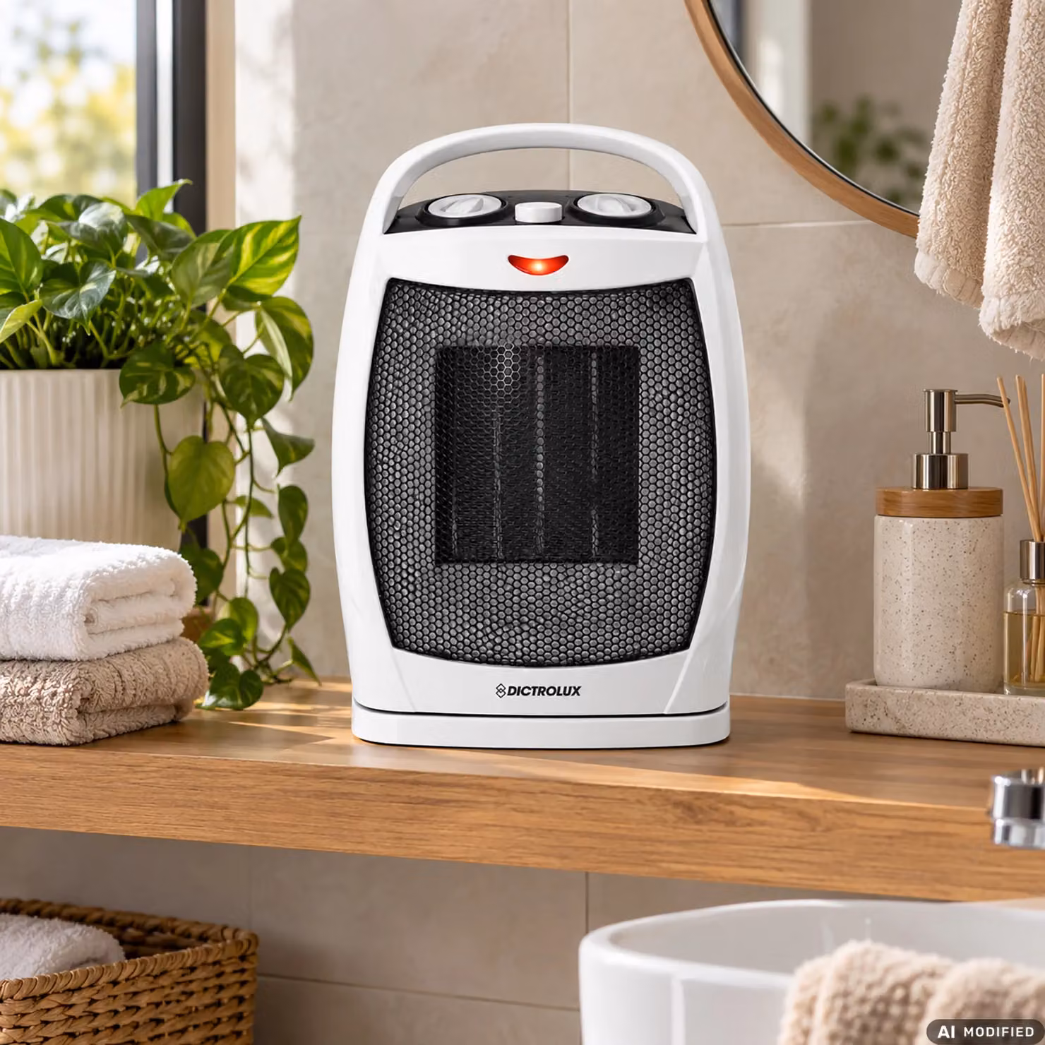 Termoventilatore Ceramico Verticale Dictrolux ZYY-PTC01 1500 Watt Bianco – 2