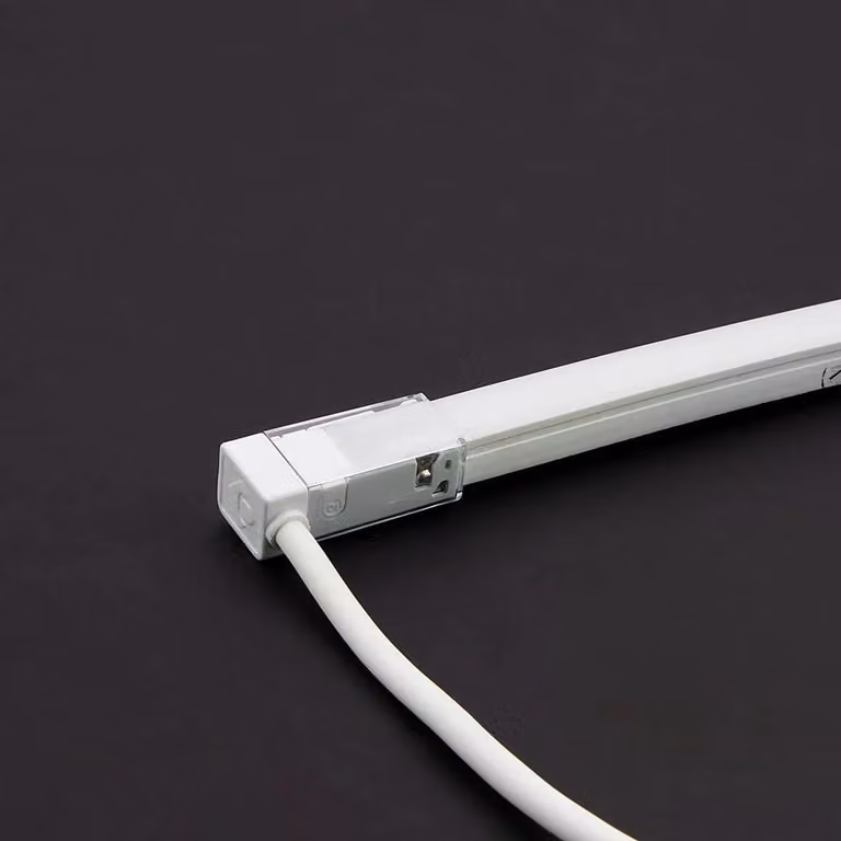 ARELUX XMAGIS 13x12: elemento terminale per l'accesso all'alimentazione, da lato, direzione sinistra