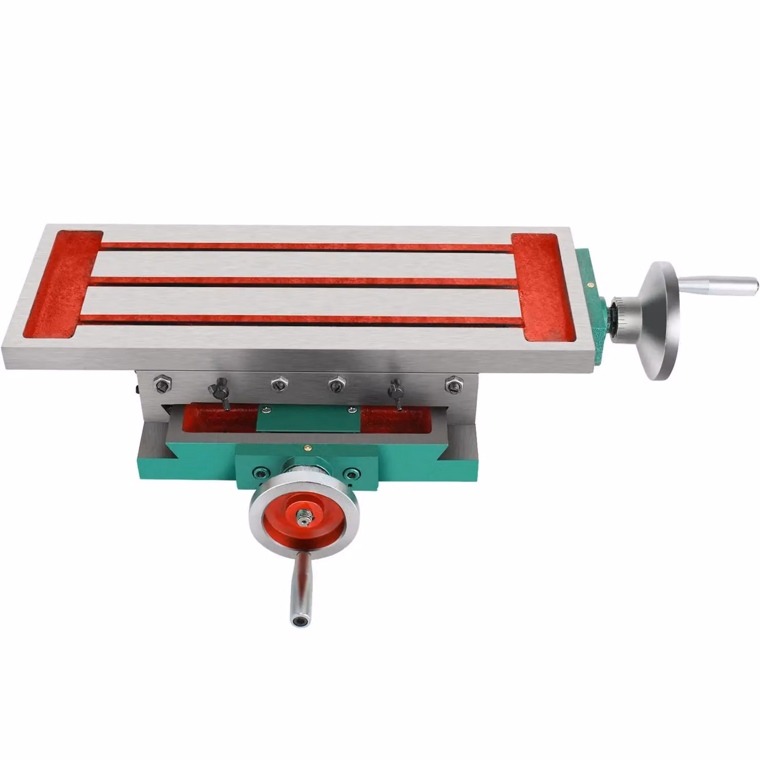 Fresatrice a tavola incrociata XY, alta precisione, design compatto, rosso
