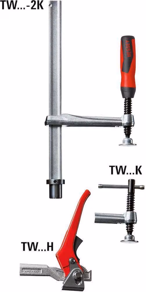 Elemento di serraggio Bessey con sbraccio fisso TW16 200/100 (a leva) 
 | TW16-20-10H