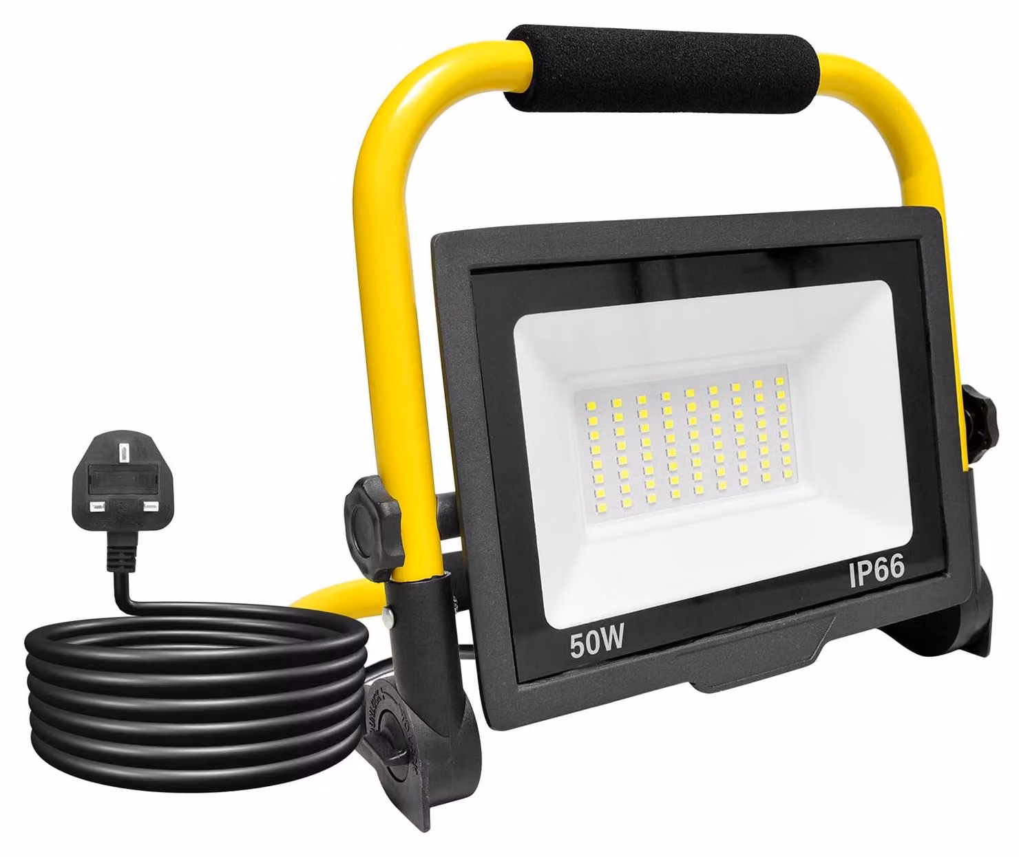 Faretto LED da esterno, 50 W, 5000 lumen, ideale per terrazza, giardino, garage