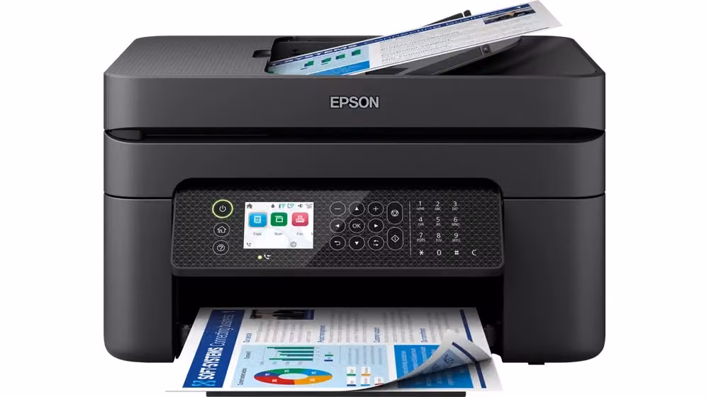 Stampante Inkjet Multifunzione 4 in 1 Epson WorkForce WF-2950DWF a colori, Nera, WiFi e USB – 2