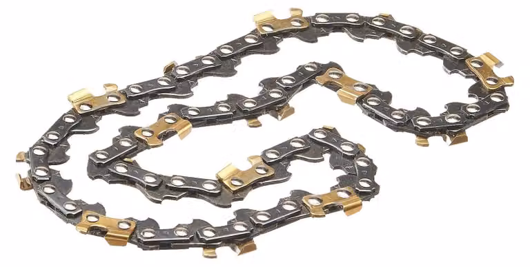 Catena Titan per motosega 20 cm, 33 maglie, 1,1 mm, 3/8' - Rivestimento titanio