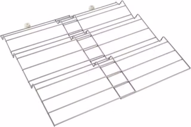 Set di 2 porta spezie da cassetto Metaltex in metallo argento L/P/H: 51 x 47 x 3 cm