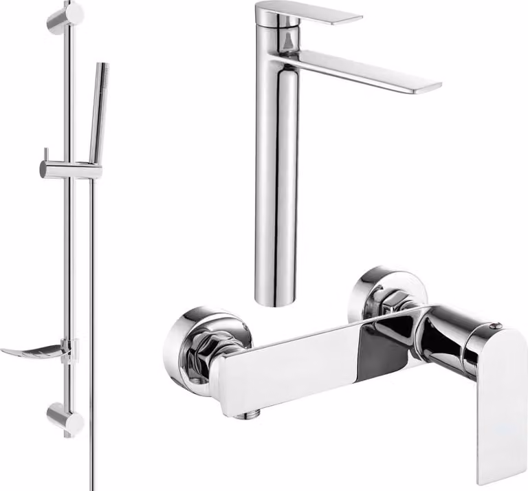 Mexen Zero DF70 set doccia, cromo - 71114DF70-00