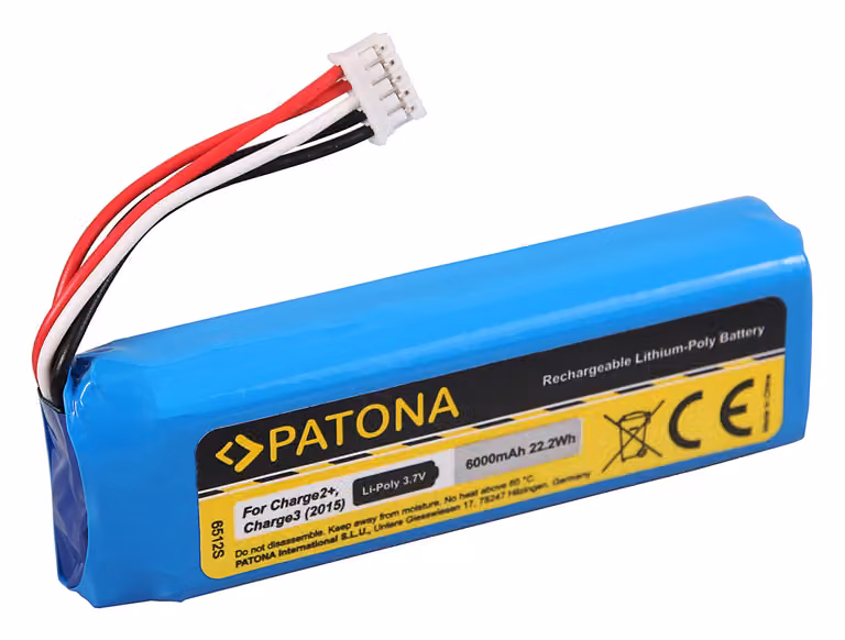 Batteria JBL Charge 2+ 6000mAh 3,7V Li-Pol MLP912995-2P