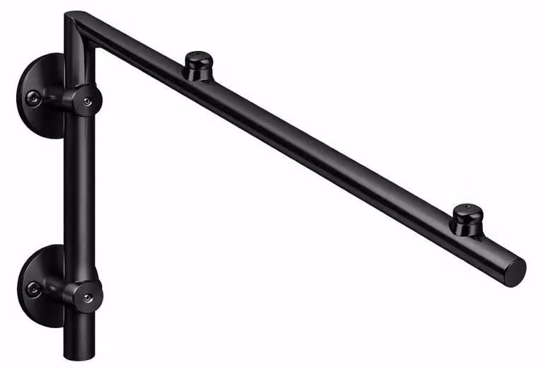 Glaswerk Westfalen - (L) 120x90 cm, tettoia in vetro grigio, inclusi supporti SW