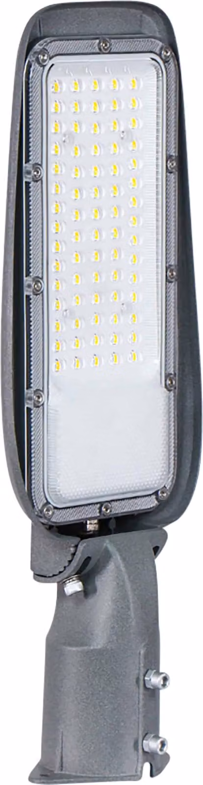 LUXULA Lampione LED, EEK: F, 50W, 5000lm, 3000K, IP65, grigio
