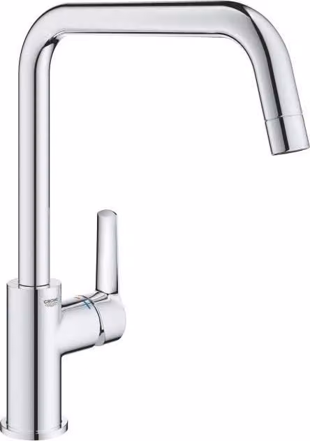 Miscelatore monocomando GROHE per lavello, cromato, bocca girevole, altezza 310 mm, altezza bocca 220 mm, foro 34 mm