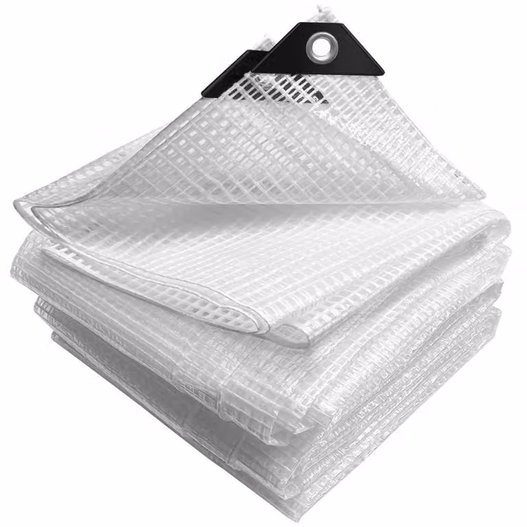 Telo in polietilene, 180 g/m², impermeabile, dimensioni 4 x 8 metri