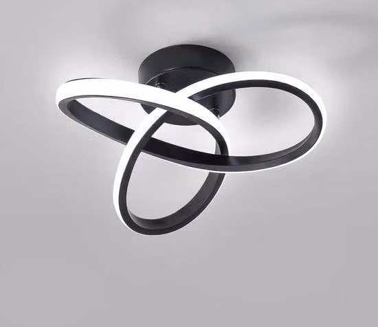 Lampada da soffitto a LED moderna da 30 W e 1450 lm per soggiorno, parzialmente dimmerabile