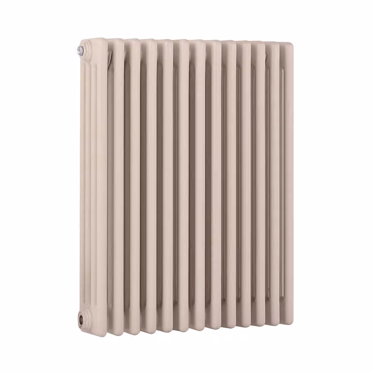 Radiatore Orizzontale a Colonne (4 Colonne) 750mm x 605mm - Rosa (Rose Petal Rosa) - Regent