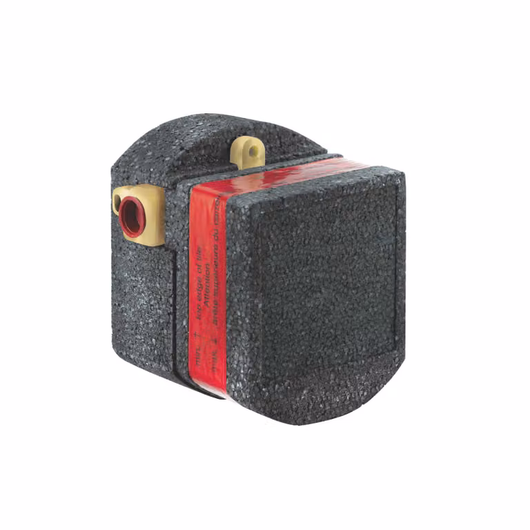 KLUDI Corps d'électronique encastré, Set de montage brut Bloc d'alimentation, 38001, 38001