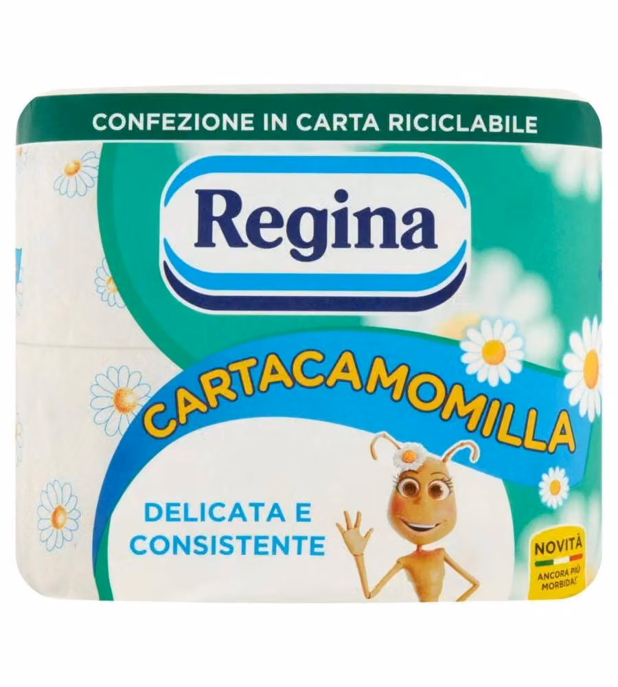Carta Igienica Cartacamomilla 4 rotoli