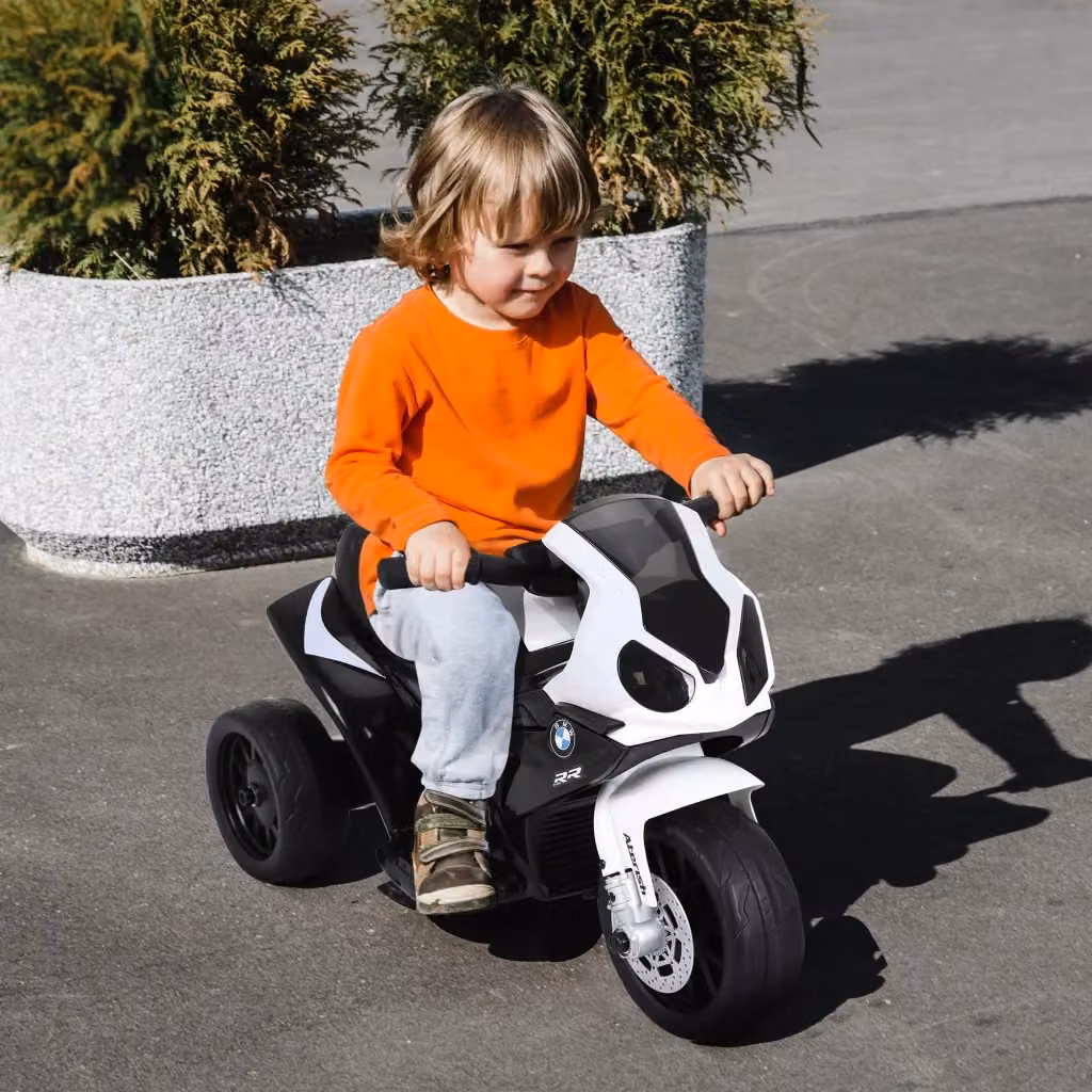 Moto Elettrica BMW S1000RR Xylo per Bambini 18-36 Mesi Nero L/P/H: 66 x 37 x 44 cm – 2