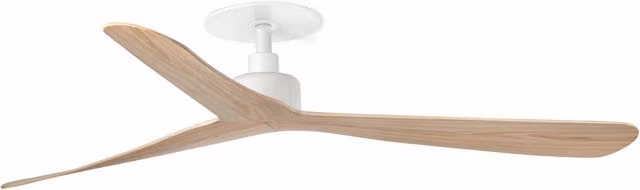 ROCKER RECESSED L Ventilatore bianco/frassino