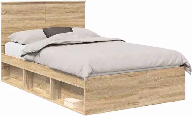 Letto matrimoniale | Letto per adulti | Struttura del letto Sonoma 120 x 200 cm Pino massello