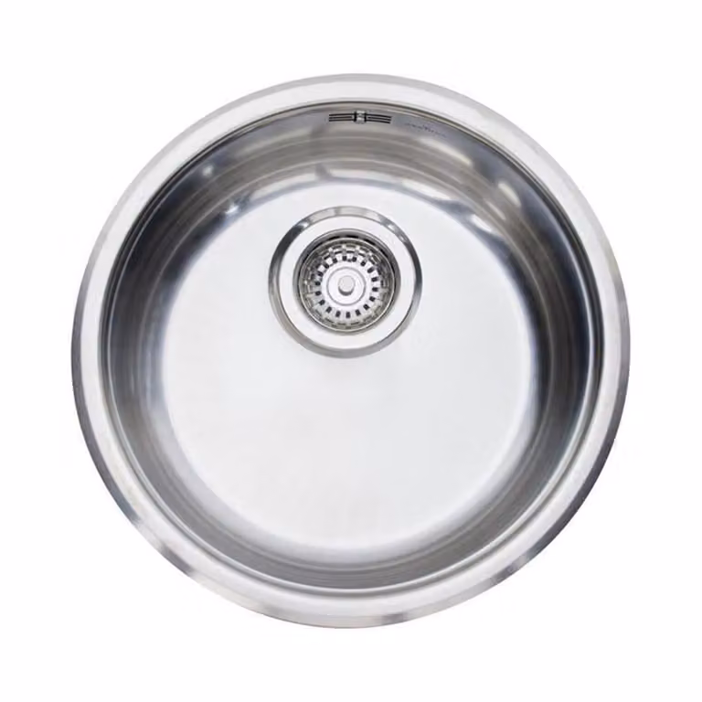 Lavello Reginox, lavello da cucina in acciaio inox R18 370 OKG, ⌀ 37 R00311