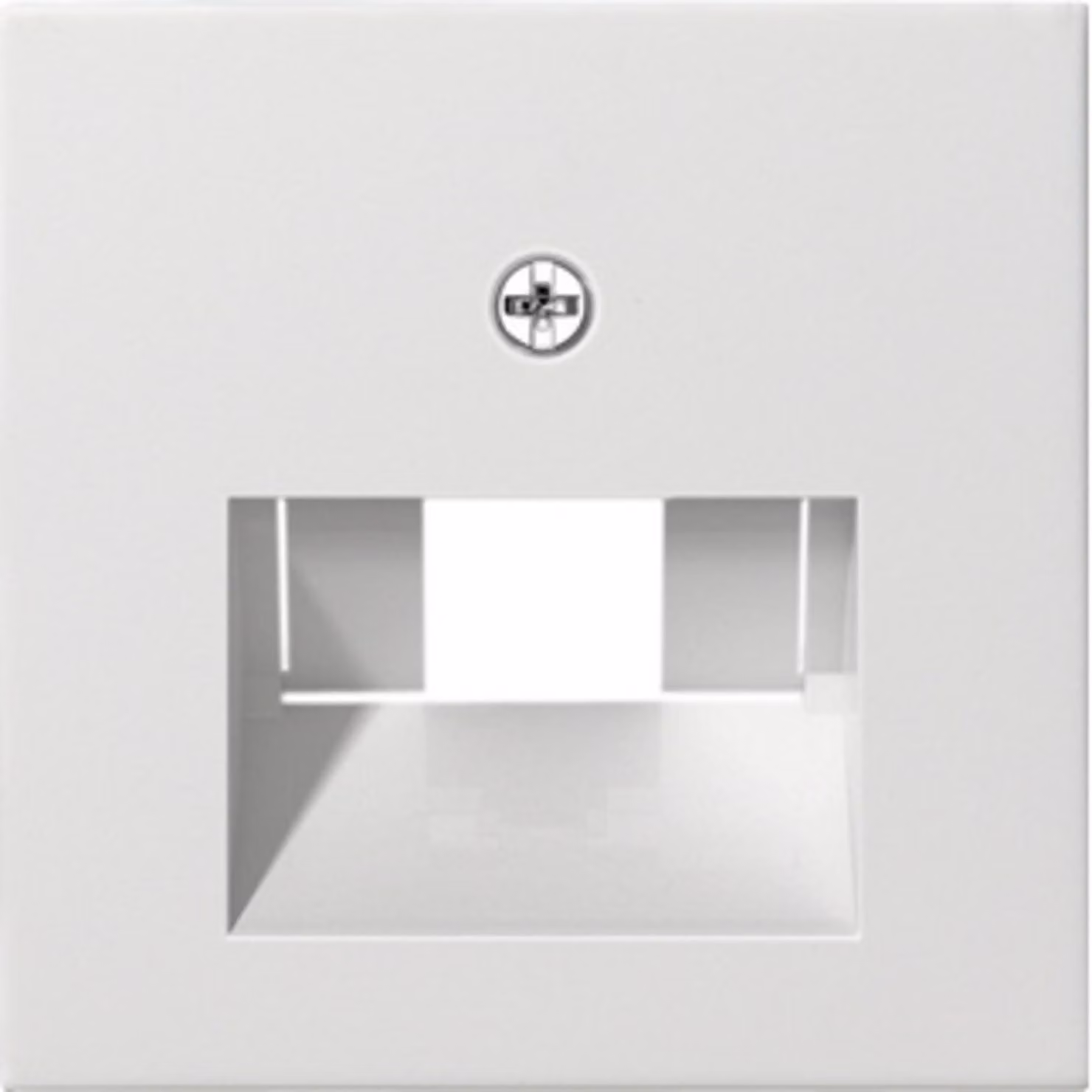 Gira 027027 Coperchio per TAE/ISDN + box di connessione di rete Standard 55/E2/Event bianco puro/opaco