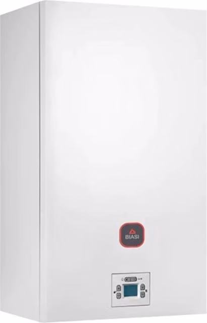 Caldaia a Condensazione Biasi Rinnova Cond 24S Metano con Kit Scarico Fumi in Colore Bianco