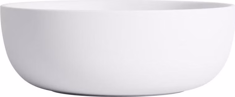 Steinberg Série 490 Baignoire à poser, ronde, 1350x1350mm, SOLIDSurface, Blanc mat, 4908300W, 4908300W