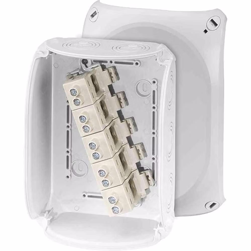 Scatola di derivazione Hensel 6-16 5 poli KF 1616 G