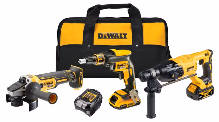 DeWALT DCK308DM-QW - Kit combinato a batteria da 18V, composto da 3 elementi