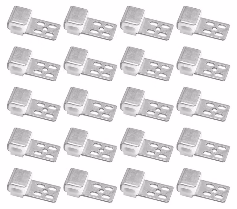 20 supporti per mobili con 5 fori