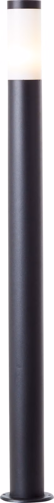 Lampada da terra moderna per esterni DODY in nero, alta 111 cm, per il giardino, attacco E27, max. 20W, metallo e plastica