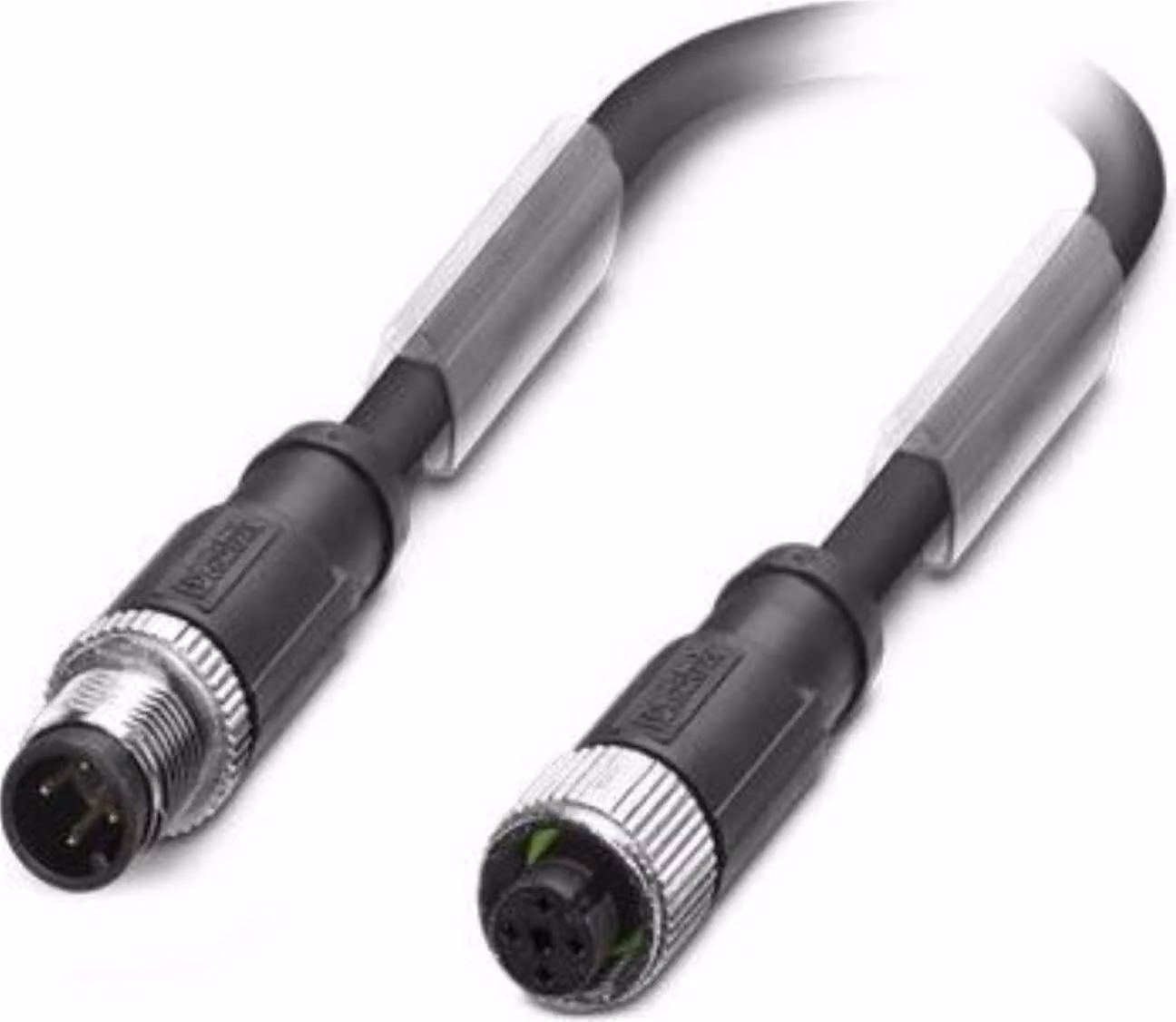 "Contatto Sac-4P-M12Ms/ 1,5-Pur/M12Fs Sh"