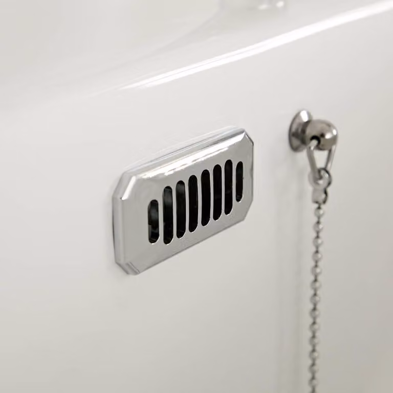 Lavabo Bagno a Colonna Quadrato Bianco 905 x 595mm - Richmond
