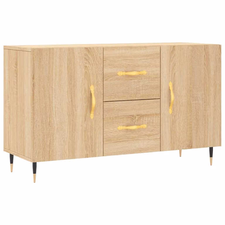 Credenza Rovere Sonoma 100x36x60 cm in Legno Multistrato
