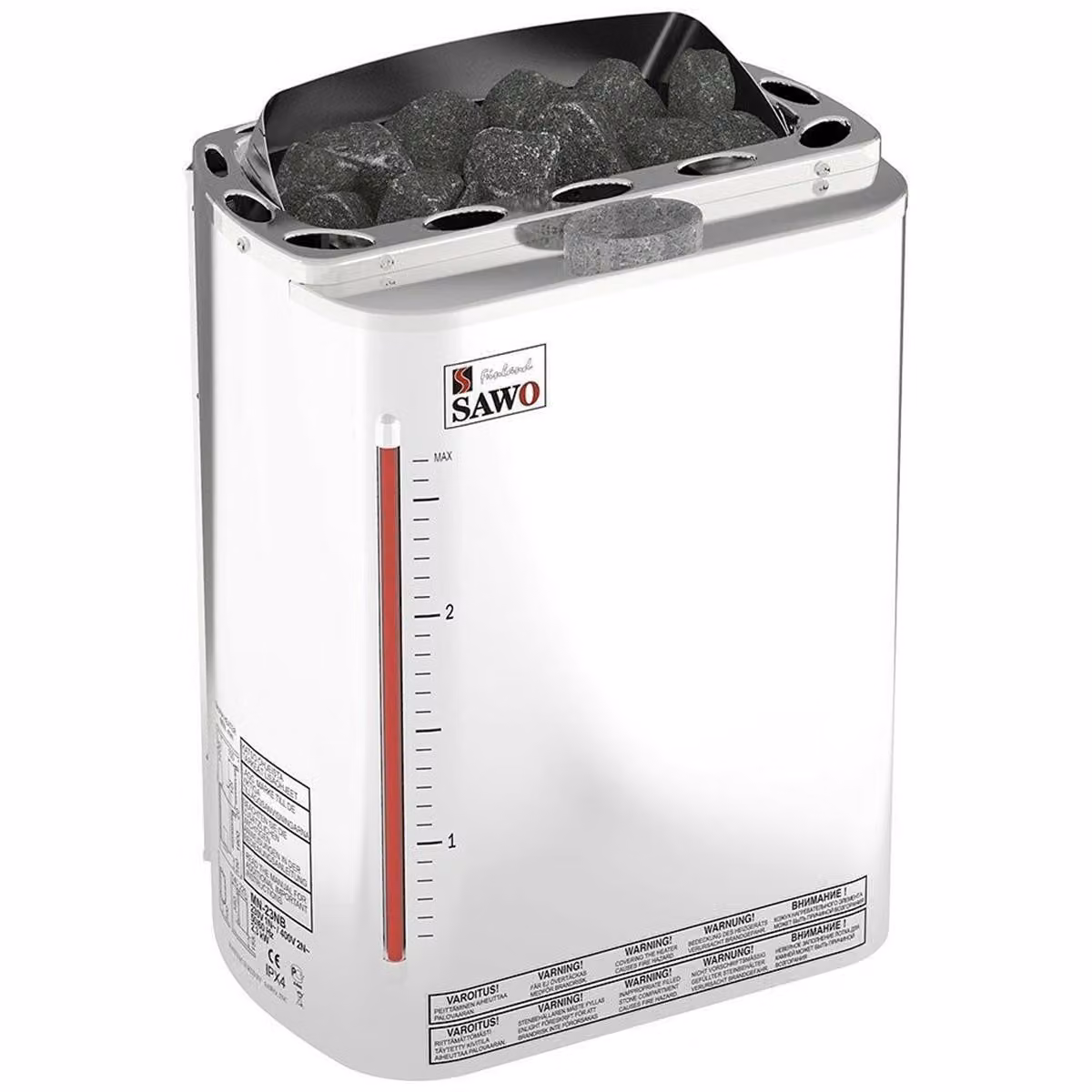 Stufe per sauna Sawo Mini Combi 3,6 kW | richiede un sistema di controllo separato, acciaio | MNC-36NS-Z